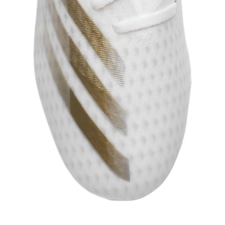 adidas X Ghosted .3 FG/AG Inflight - Footwear White/Metallic Gold/Silver Metallic